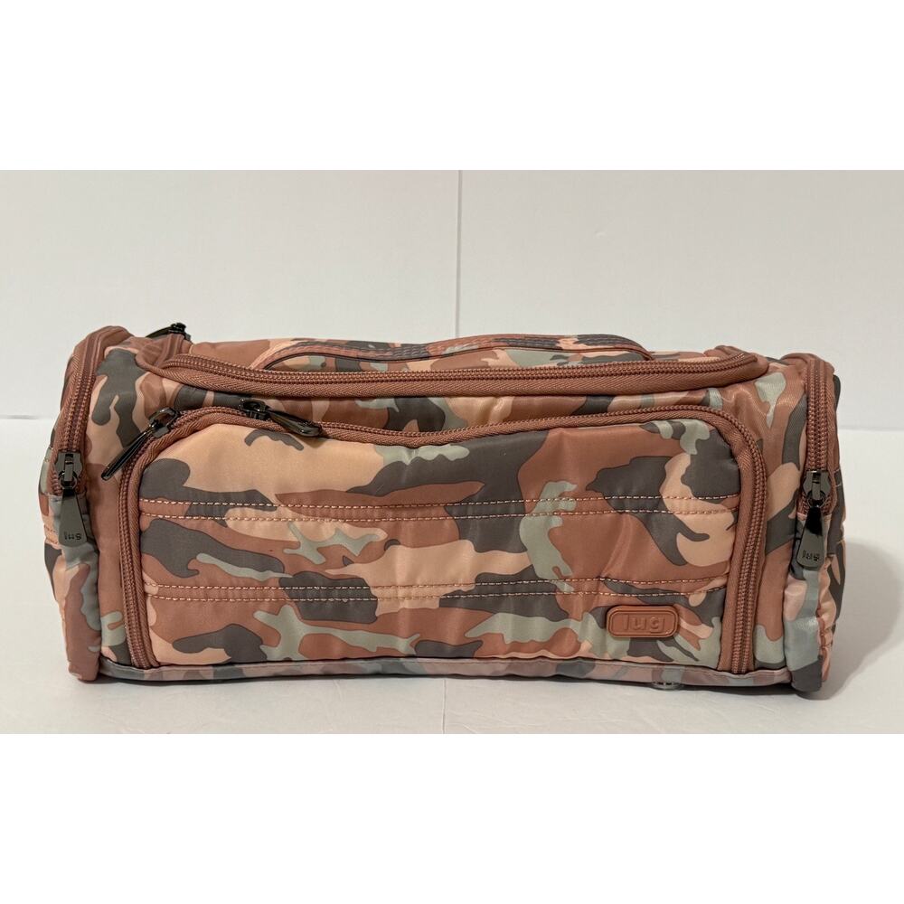 Lug Trolley Cosmetic Case, Camo Rose-NWOT